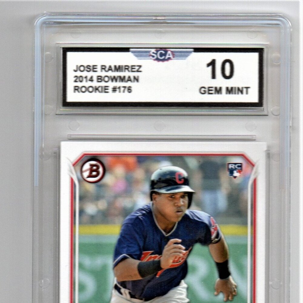 JOSE RAMIREZ 2014 BOWMAN ROOKIE CARD CLEVELAND GUARDIANS